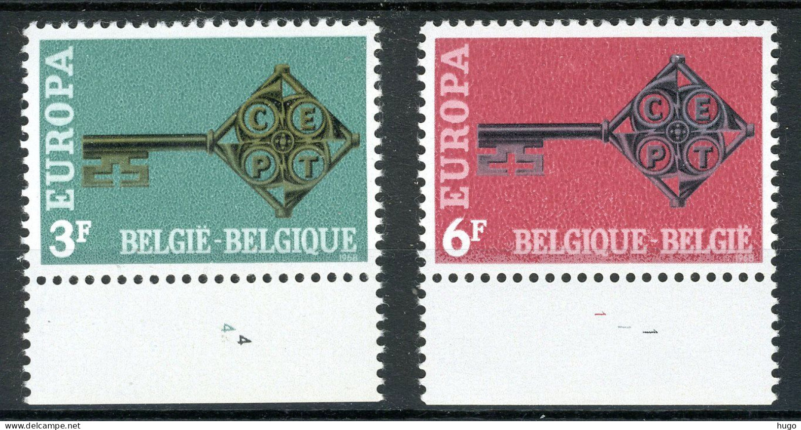 (B) 1452/1453 MNH 1968 - Europa  - Unused Stamps