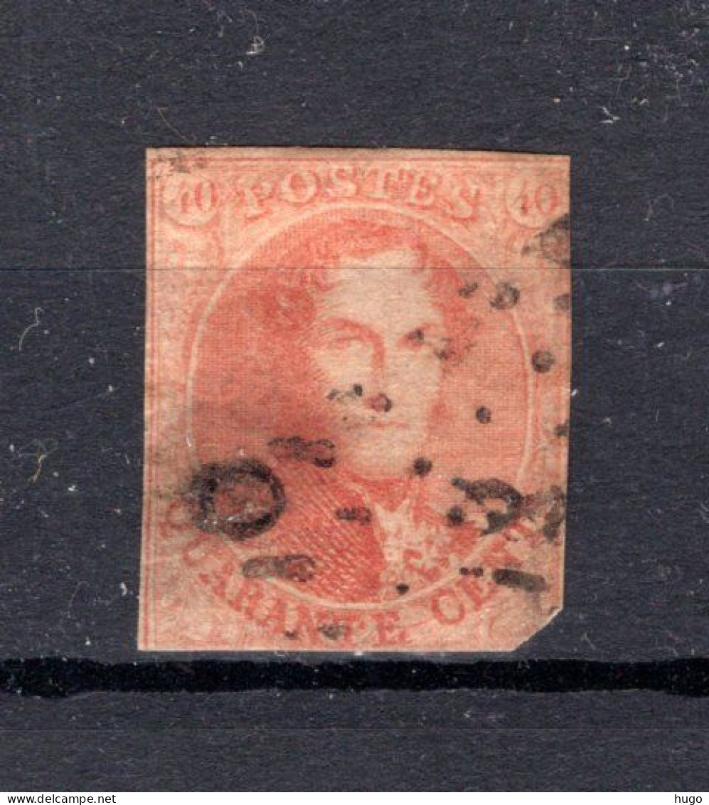 (B) 12° Gestempeld 1861 - Langwerpig Medaillon - 2 - 1858-1862 Médaillons (9/12)