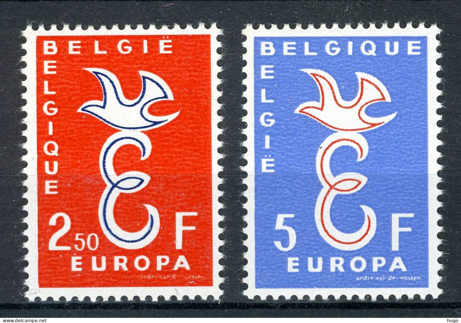 (B) 1064/1065 MNH 1958 - Europa. - 3 - Unused Stamps