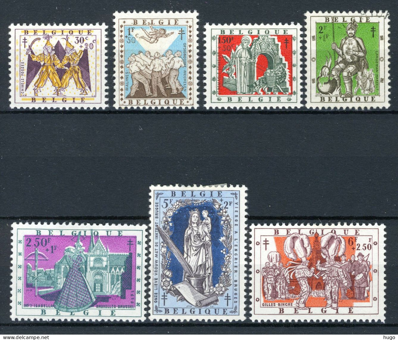 (B) 1039/1045 MH 1957 - Belgische Folklore I. - Nuovi