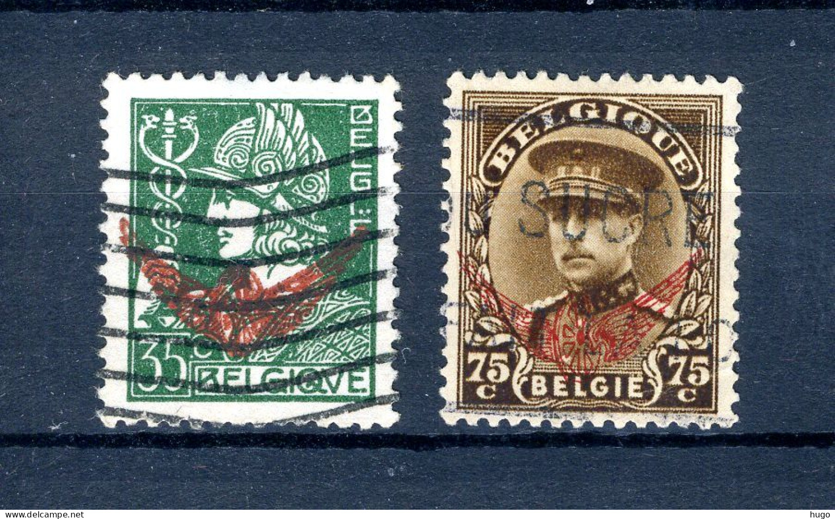 (B) S17/18 Gestempeld 1932 - Type Oogst Mercurius - 1 - Andere & Zonder Classificatie