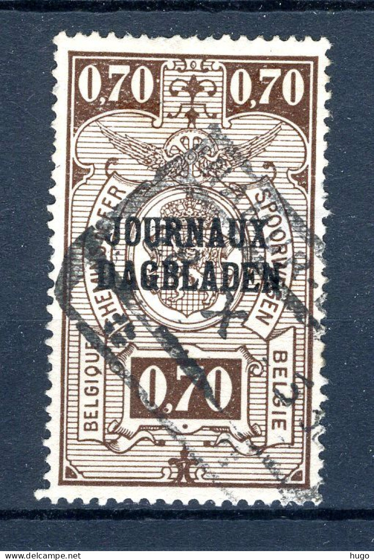(B) JO23A Gestempeld 1929 - Type II, R Staat Boven B - Journaux [JO]
