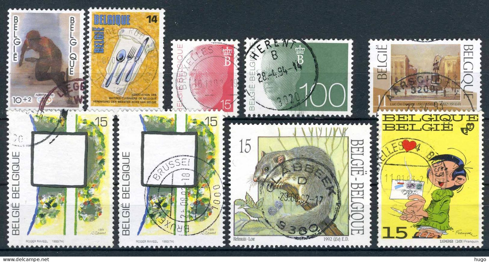 (B) Jaar 1992 Gestempeld (2439-2488) -3 - Used Stamps