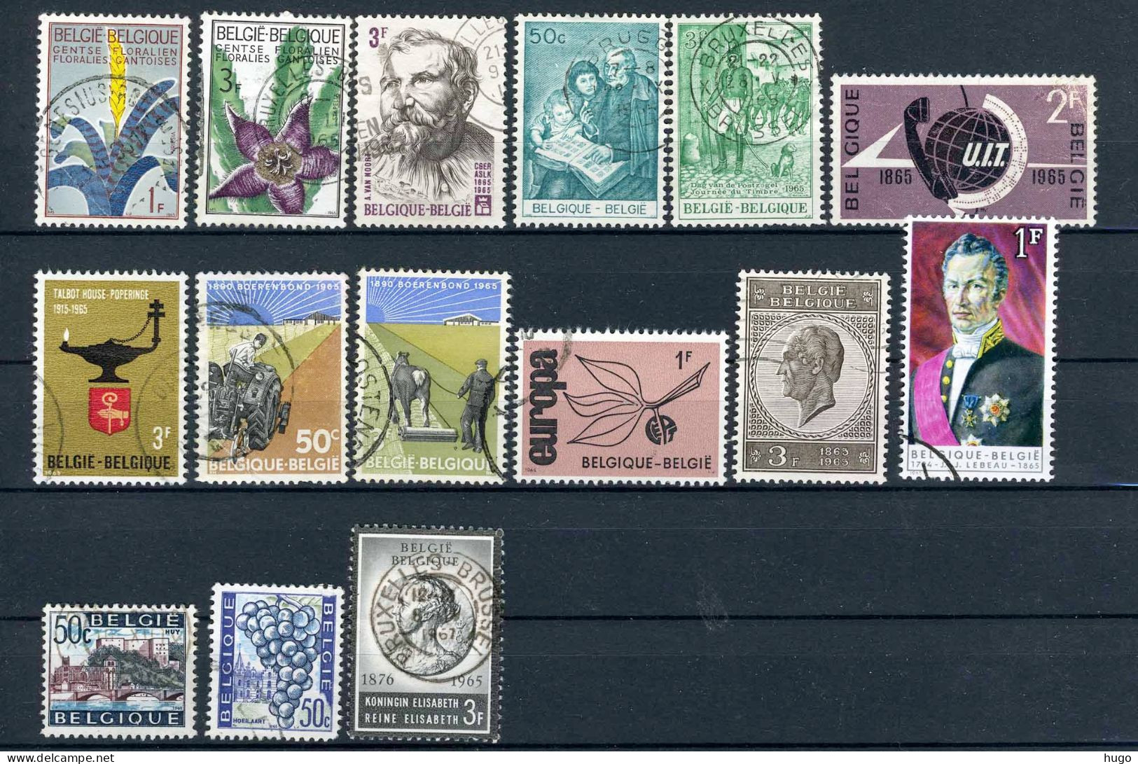 (B) Jaar 1965 Gestempeld (1315-1359) -6 - Usati