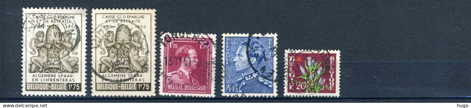 (B) Jaar 1950 Gestempeld (826-834) -4 - Used Stamps