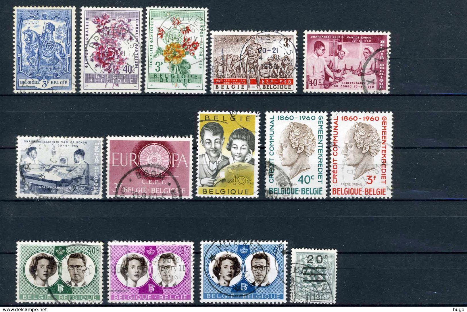 (B) Jaar 1960 Gestempeld (1121-1171) -7 - Used Stamps