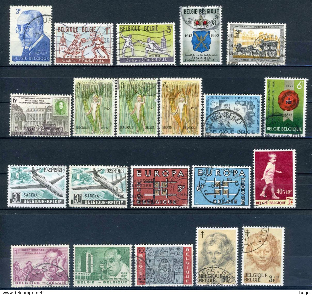 (B) Jaar 1963 Gestempeld (1240-1276) -5 - Used Stamps