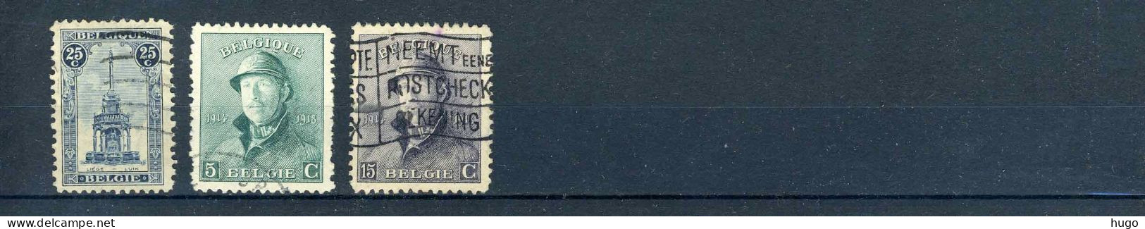(B) Jaar 1919 Gestempeld (164-169) -11 - Used Stamps
