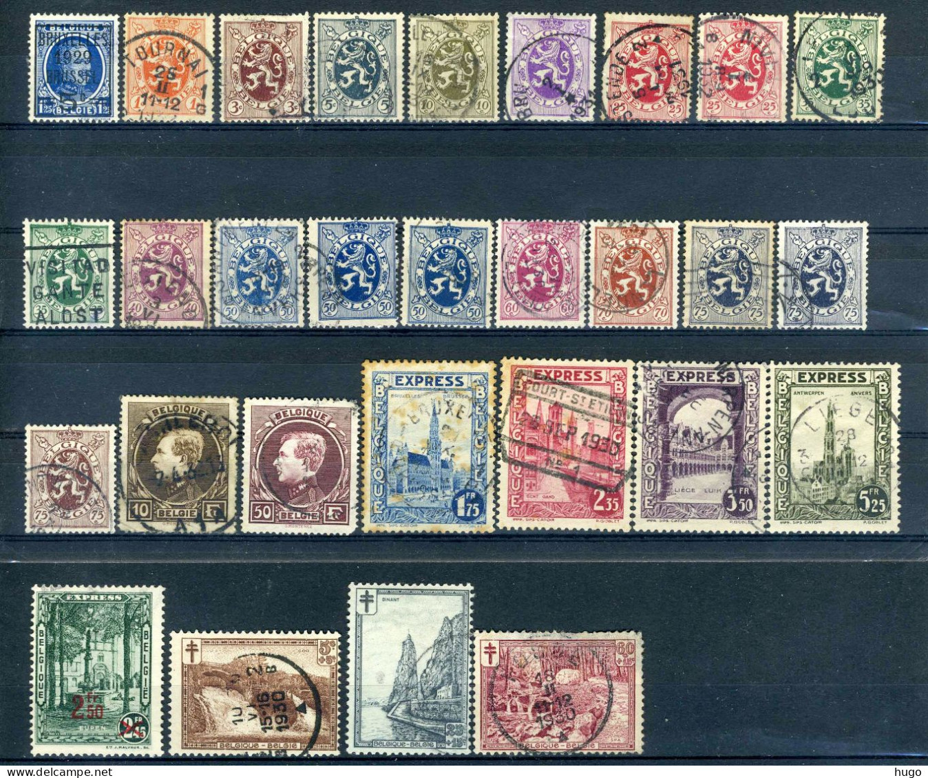 (B) Jaar 1929 Gestempeld (275-296) -6 - Used Stamps