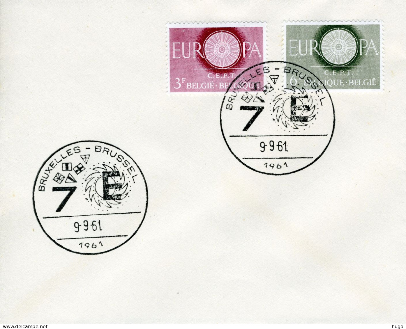 (B) FDC Envelop 1960  1150/1151 - Europa - Lettres & Documents