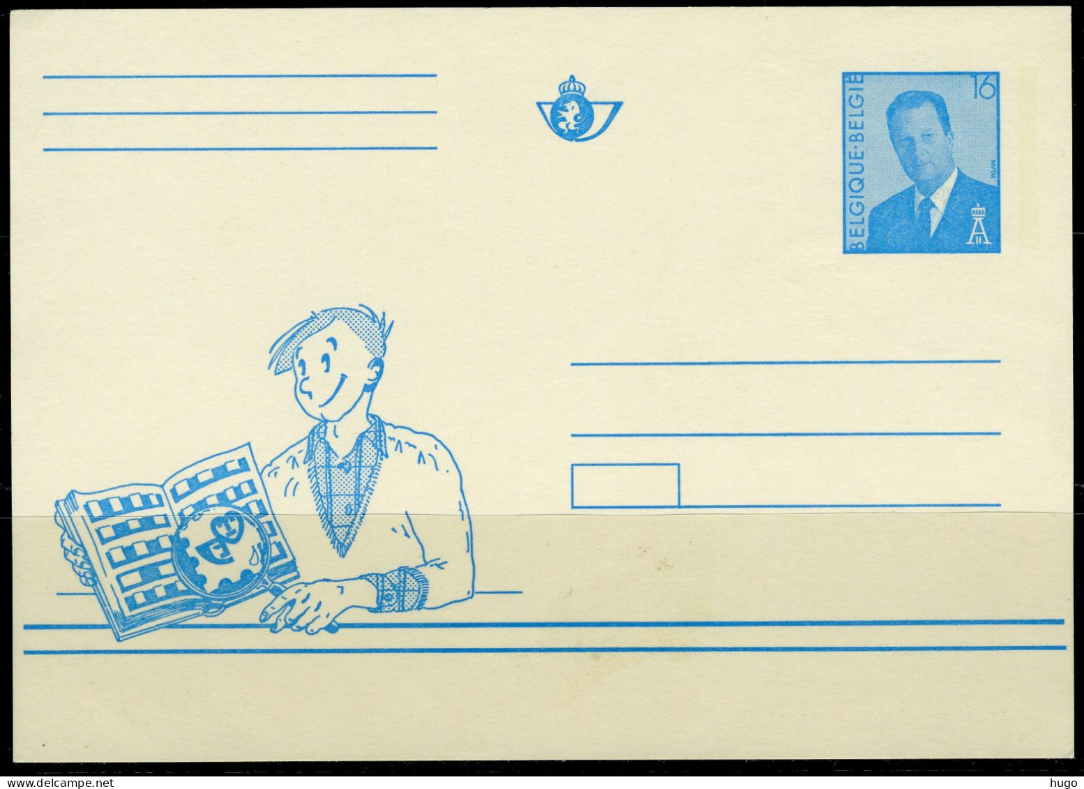 (B) België Briefkaart 16 BEF  1994 - Jeugdfilatelie Postzegels Verzamelen - Illustrierte Postkarten (1971-2014) [BK]