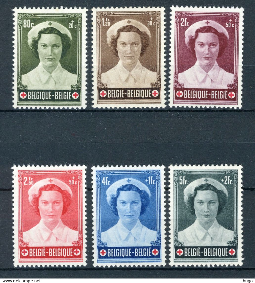 (B) 912/917 MH 1953 - Prinses Joséphine-Charlotte. - 1 - Ungebraucht