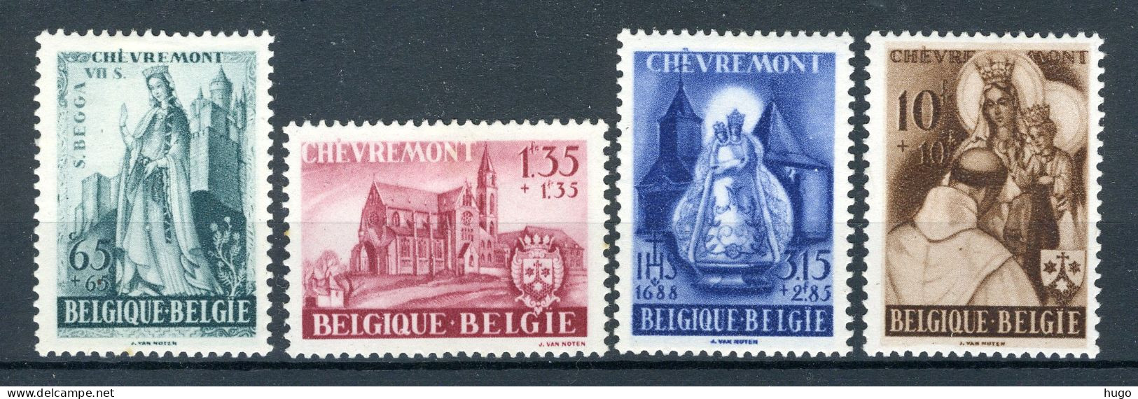(B) 777/780 MH 1948 - Ten Voordele Van De Abdij Van Chévremont. - Unused Stamps