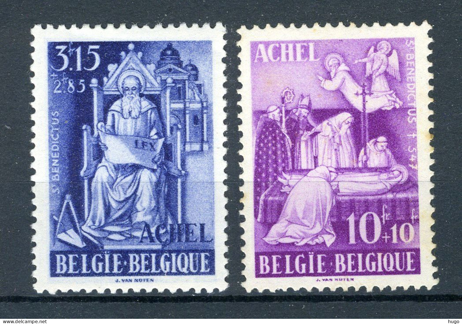 (B) 775/776 MH 1948 - Ten Voordele Van De Abdij Van Achel. - Unused Stamps