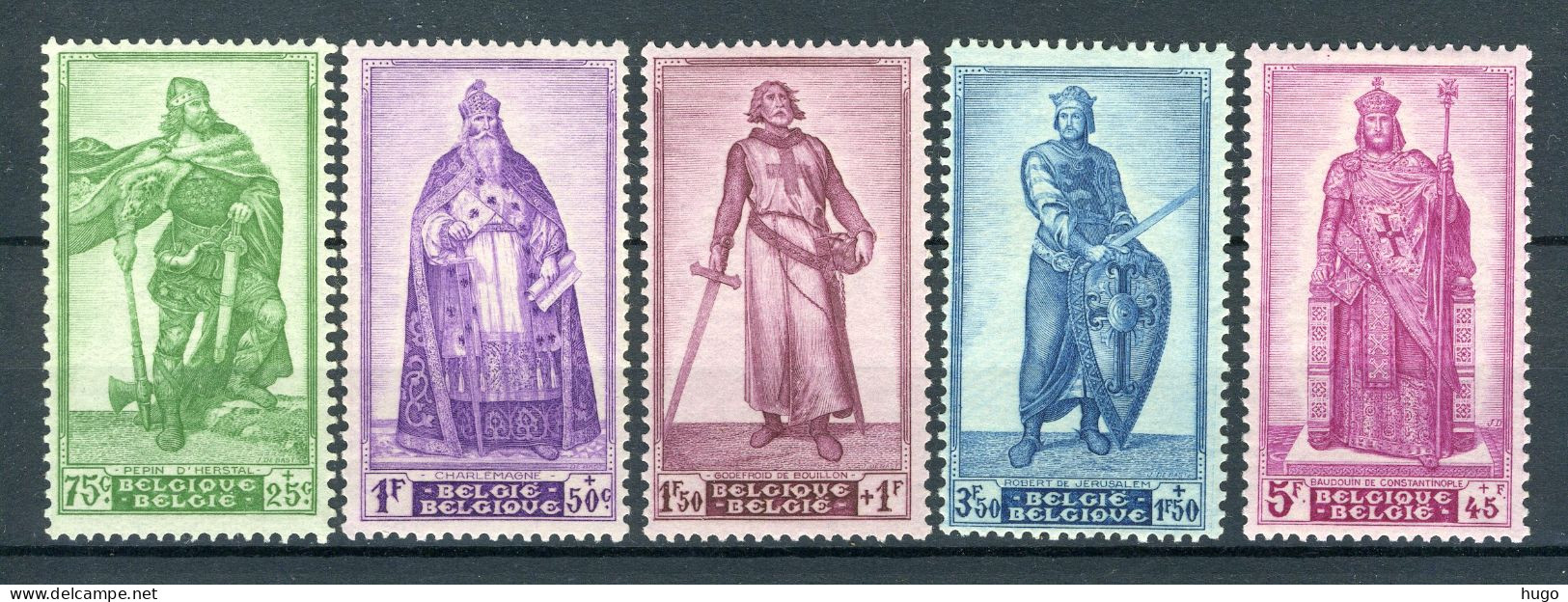 (B) 737/741 MH 1946 - Portretten Van De Senaat I. - Unused Stamps