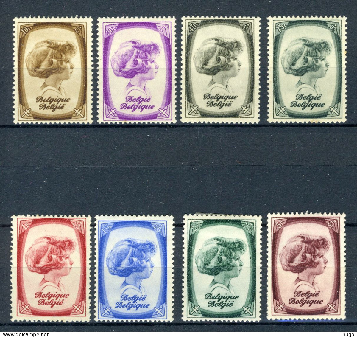 (B) 488/495 MH 1938 - Z.H. Prins Albert. - 1 - Nuovi