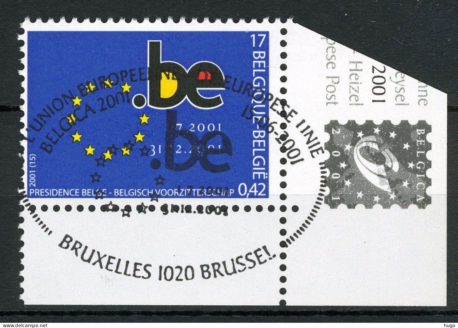 (B) 3014 MNH FDC 2001 - De Europese Unie. - Nuovi