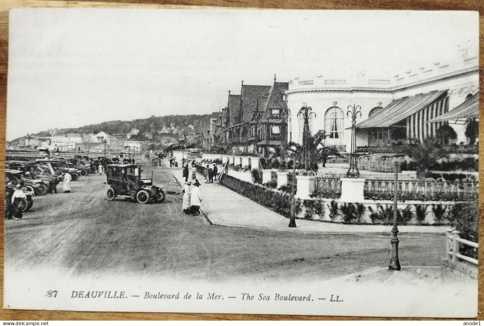 DEAUVILLE Boulevard De La Mer The Sea Boulevard - Deauville