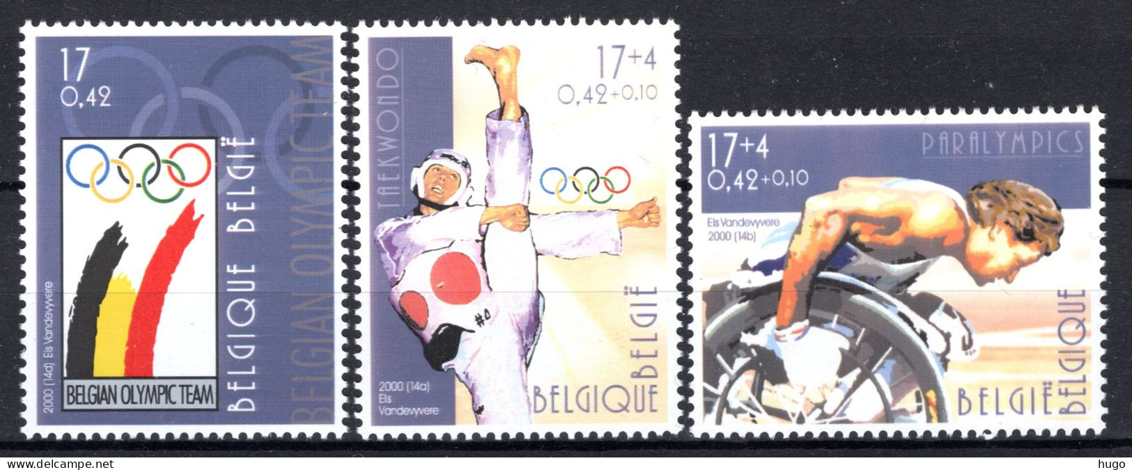 2908/2910 MNH** 2000 - Olympische Spelen In Sydney - Neufs