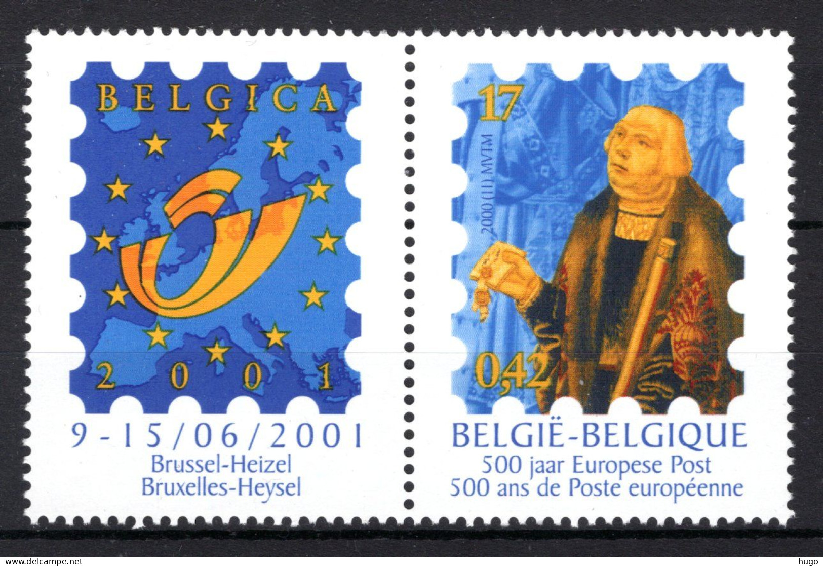 2901 MNH** 2000 - Francois De Tassis, Postmeester In 1501 Te Gent - Ongebruikt