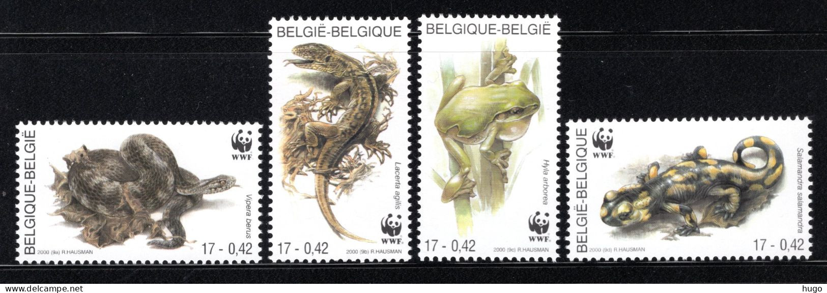 2896/2899 MNH 2000 - Wereld Natuurfonds. - Neufs