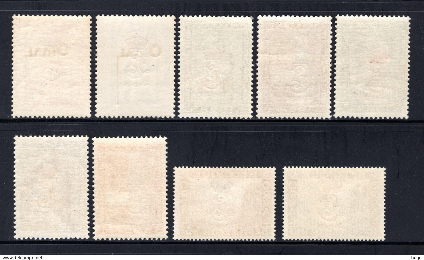 272A/272K MNH 1929 - Eerste Steenlegging Abdij Orval - Unused Stamps