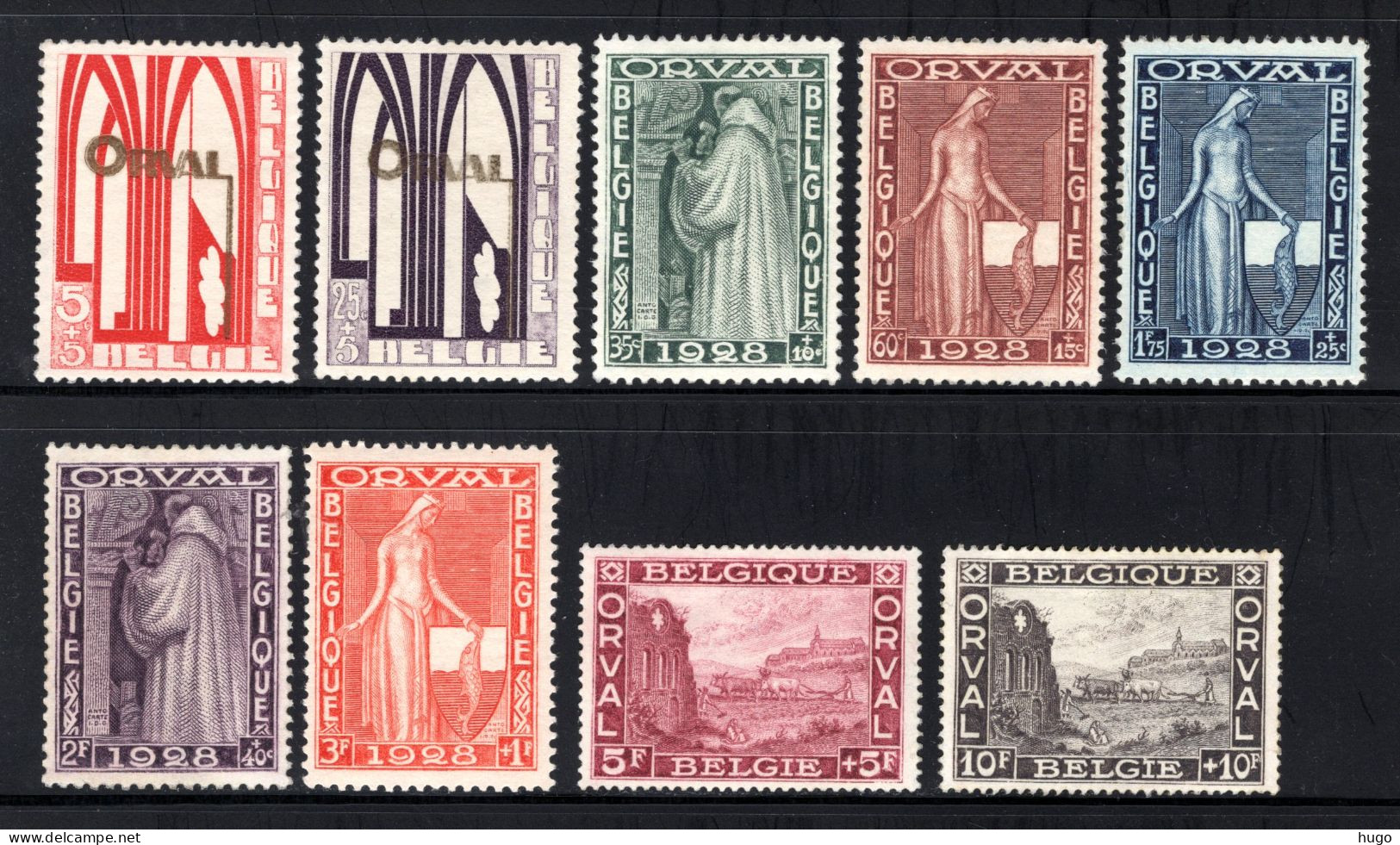 258/266 MNH 1928 - Eerste Orval - Unused Stamps