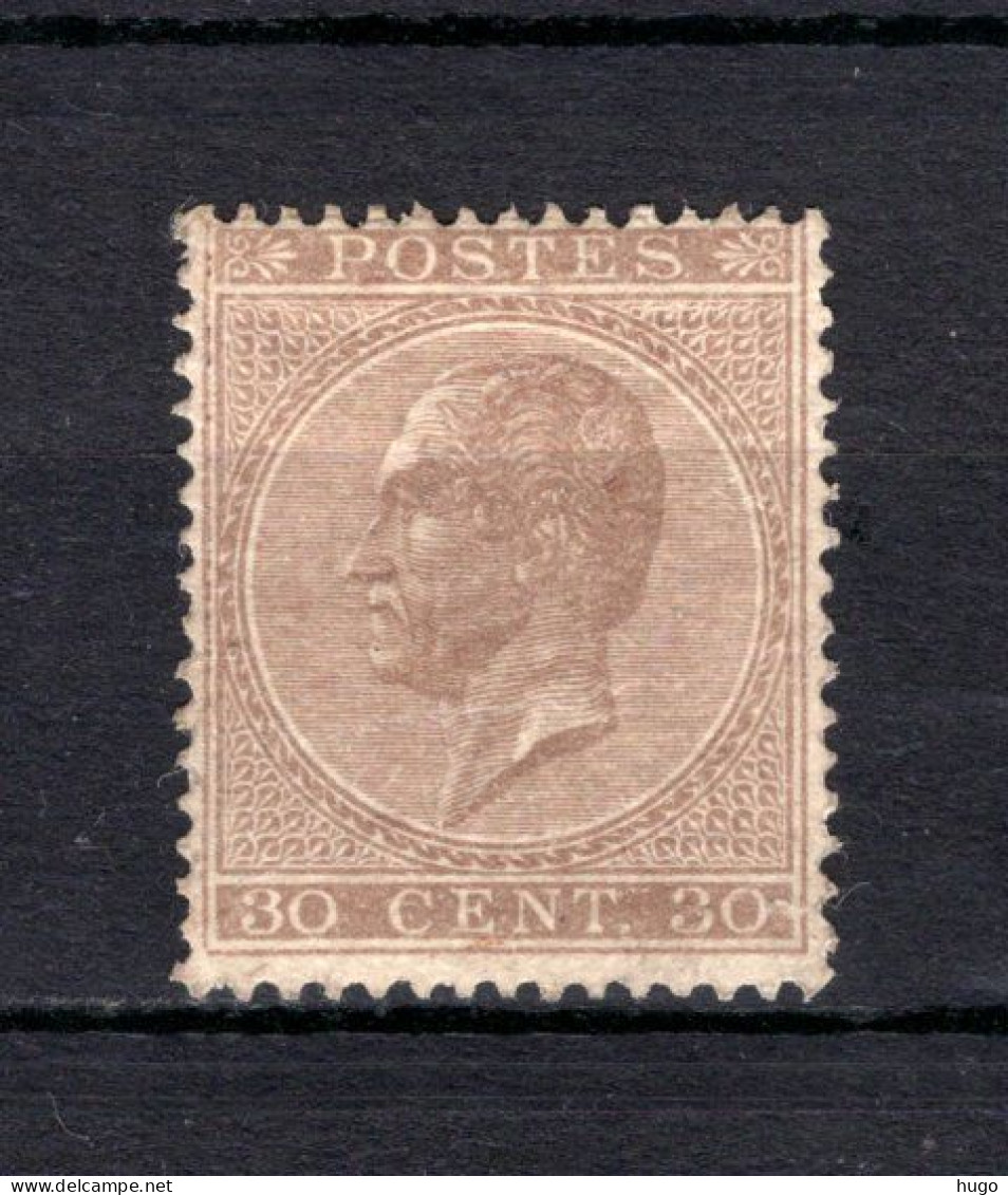 19A MH 1865-1866 - Z.M. Koning Leopold I (kamtanding 15) - 1865-1866 Profile Left