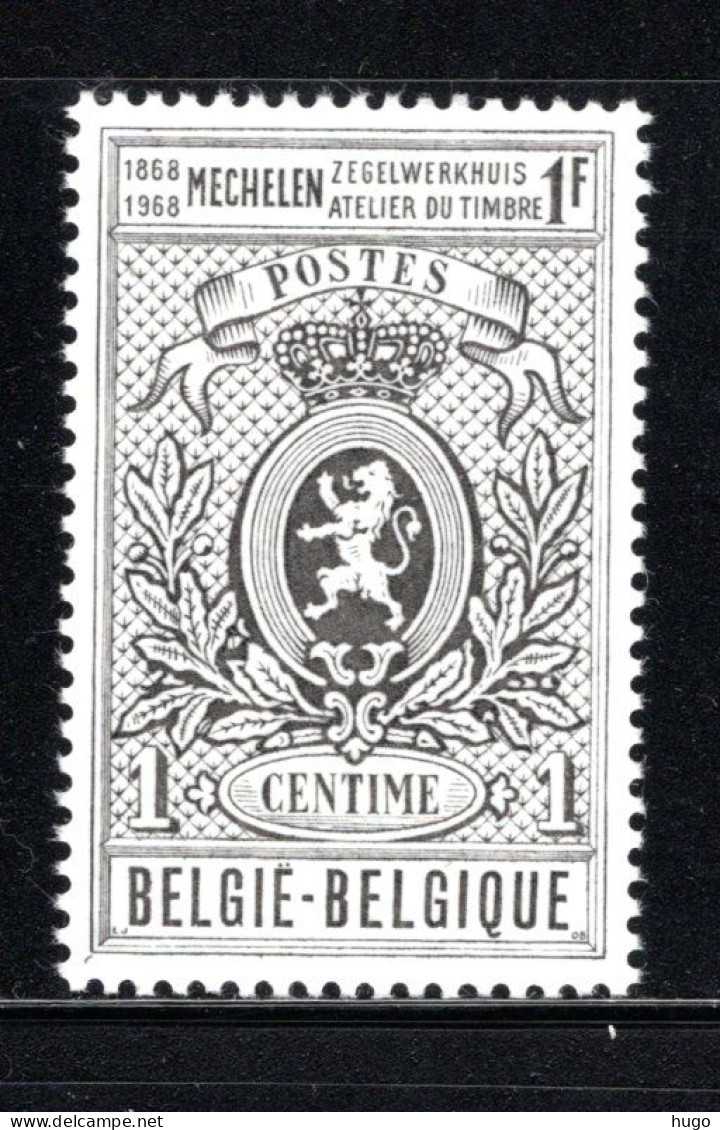 1447 MNH 1968 - Eeuwfeest Van De Zegeldrukkerij Te Mechelen. - Neufs