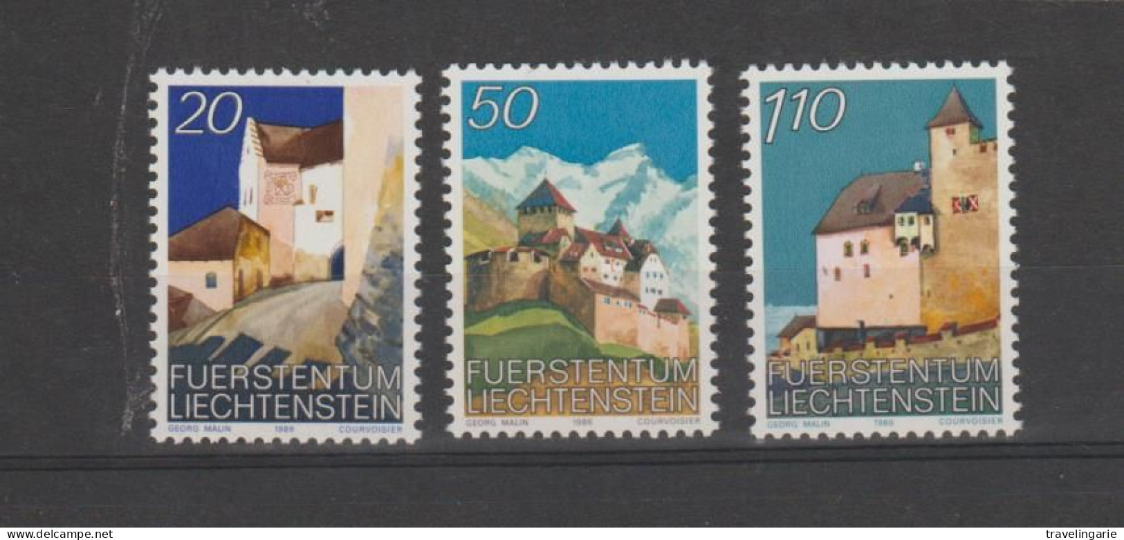 Liechtenstein 1986 Vaduz Castle ** MNH - Castles