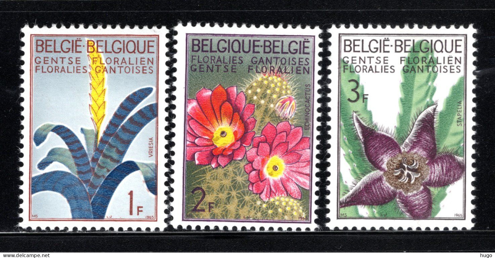 1315/1317 MNH 1965 - Gentse Floraliën III - Neufs