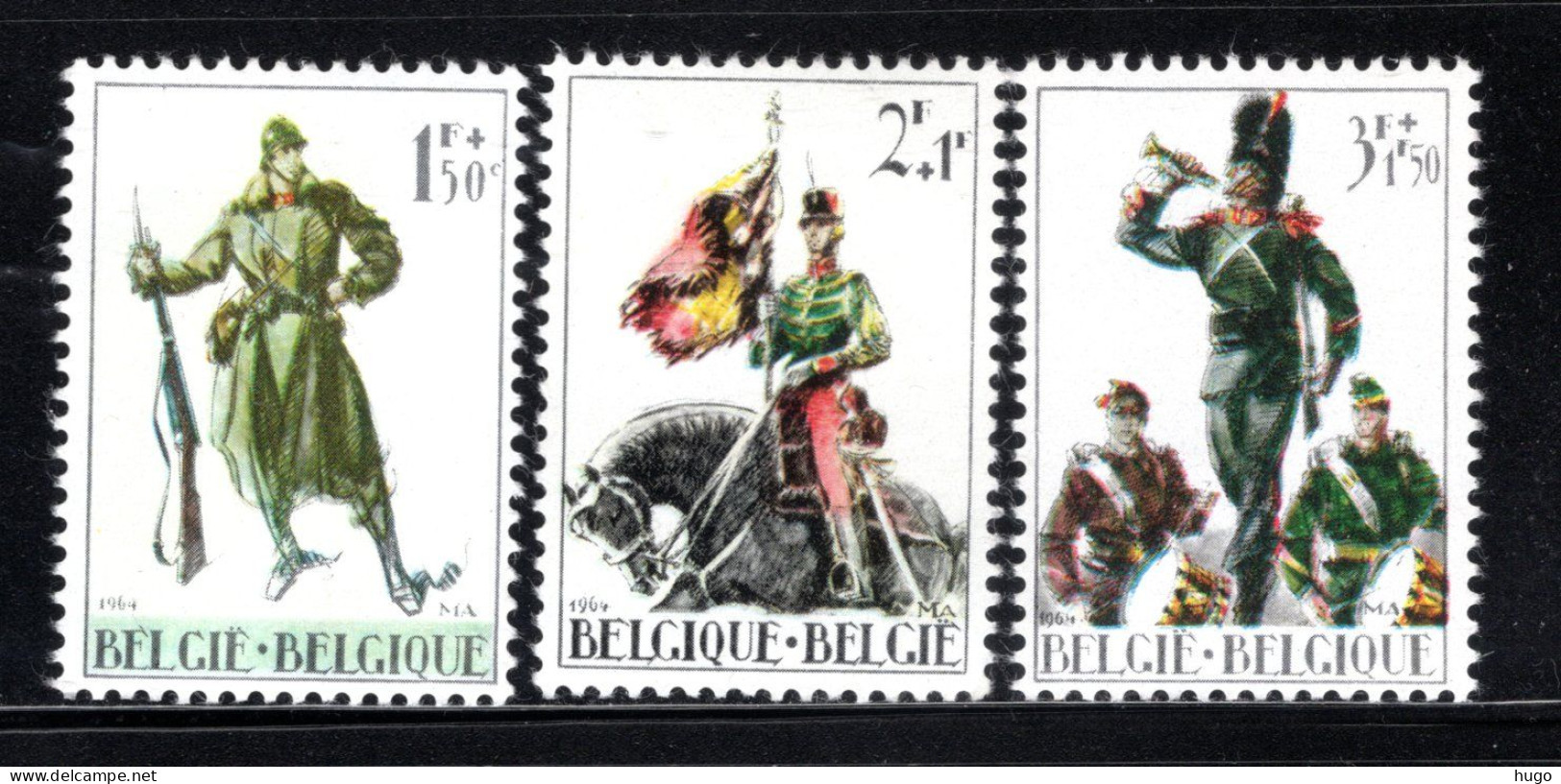 1293/1295 MNH 1964 - Ten Voordele Van Vaderlandslievende Werken. - Ungebraucht