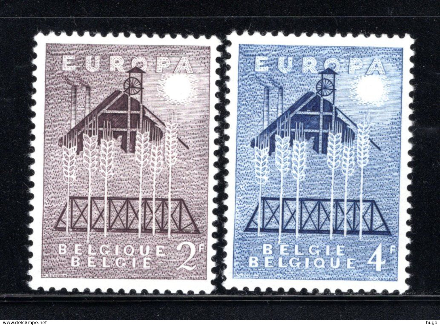 1025/1026 MNH 1957 - Europa. - Neufs
