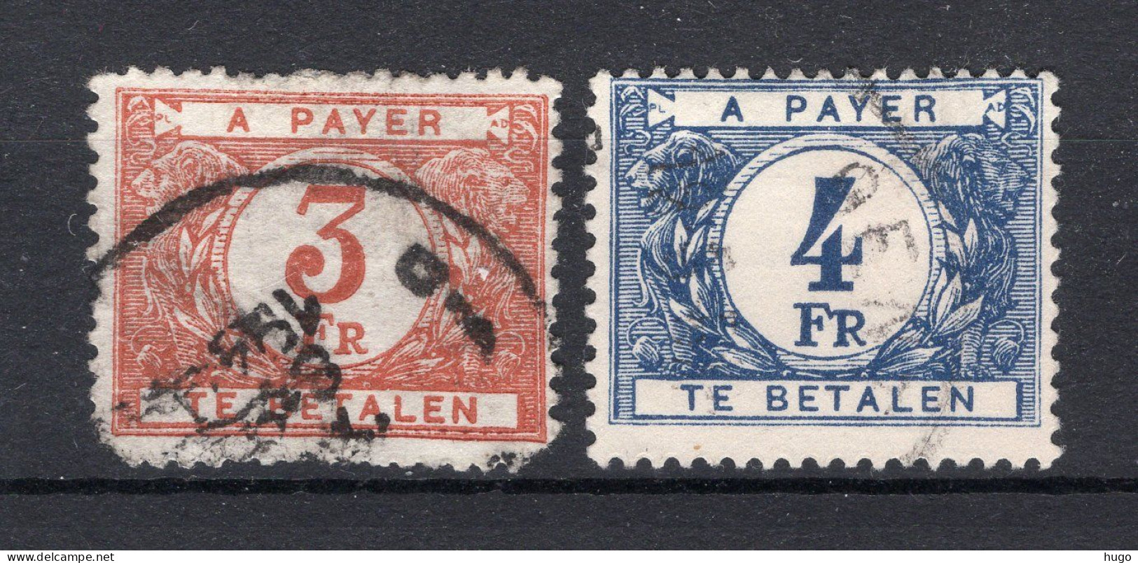 (B) TX60/61 Gestempeld 1945 -  Type Van 1922 Mechelen - Briefmarken
