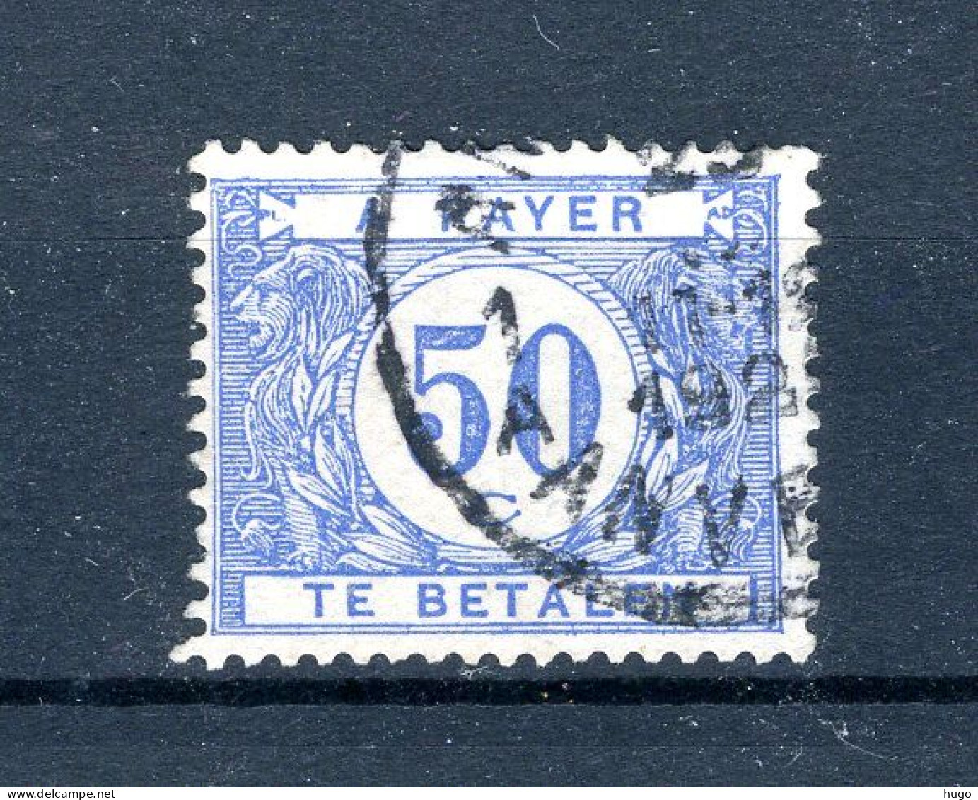 (B) TX38 Gestempeld 1922 - Dik Gekleurd Cijfer Op Witte Achtergrond - 1 - Postzegels