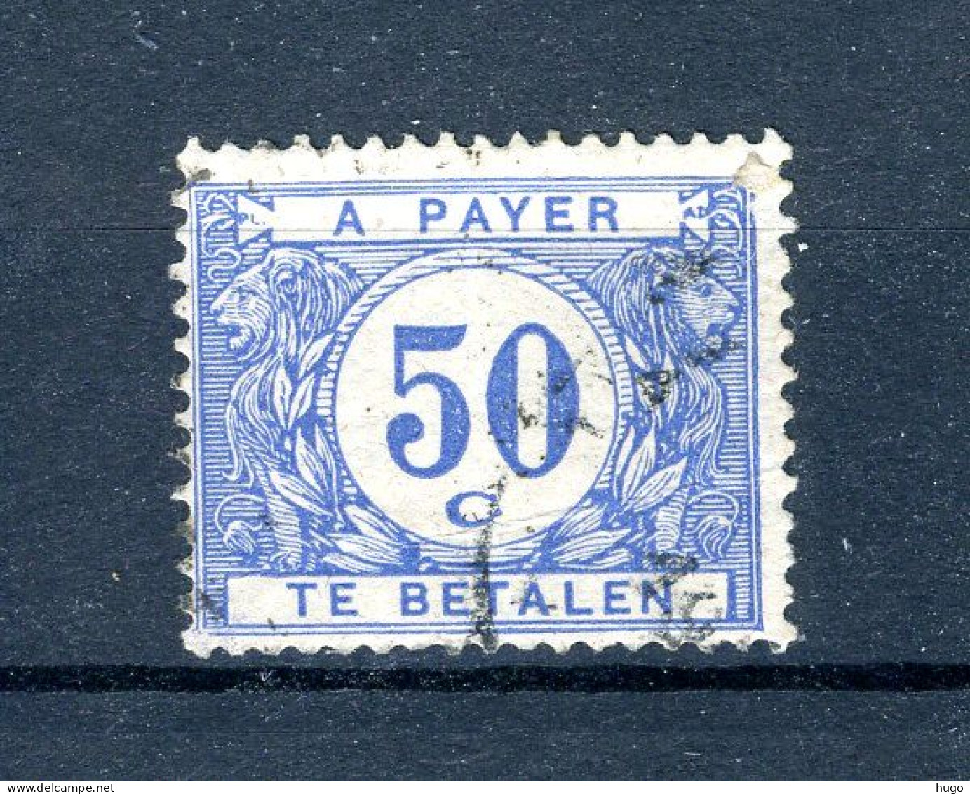 (B) TX38 Gestempeld 1922 - Dik Gekleurd Cijfer Op Witte Achtergrond  - Postzegels