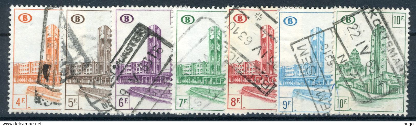 (B) TR339/346 Gestempeld 1953 - Noord Zuid Verbinding Brussel - 2 - Usados