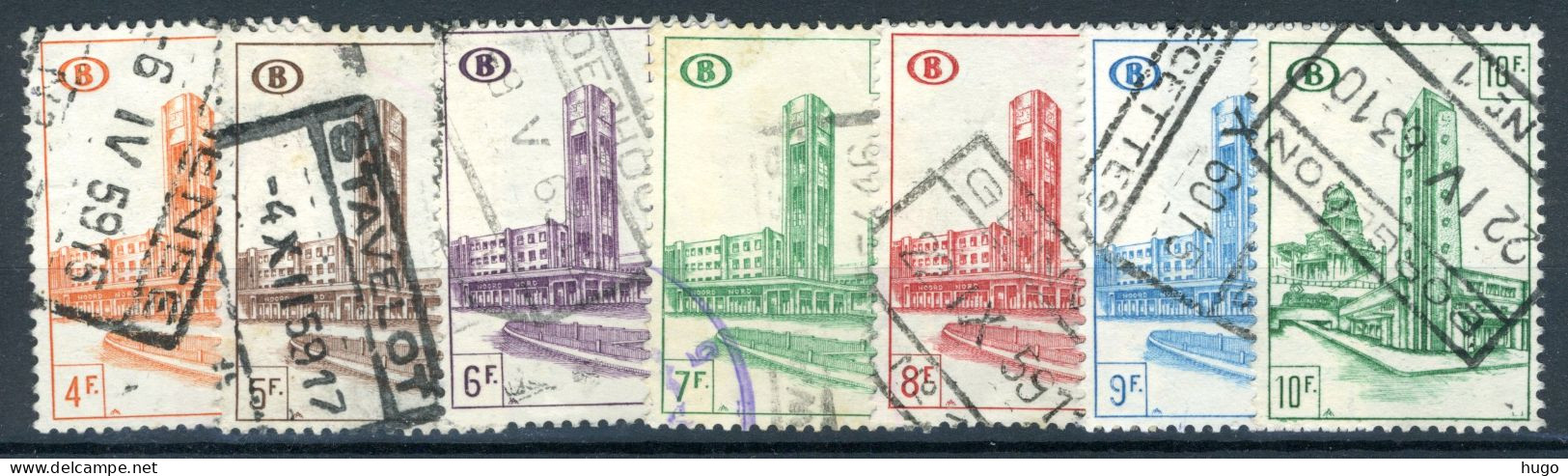 (B) TR339/346 Gestempeld 1953 - Noord Zuid Verbinding Brussel - 1 - Used