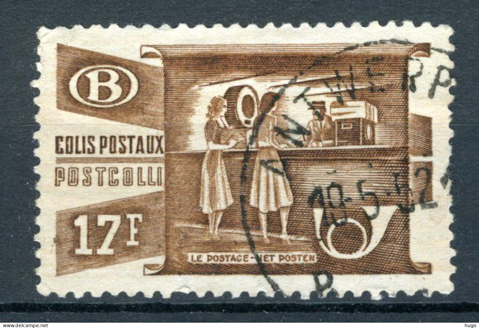 (B) TR327 Gestempeld 1950 - Postpakketzegels Hellogravure - 1 - Oblitérés