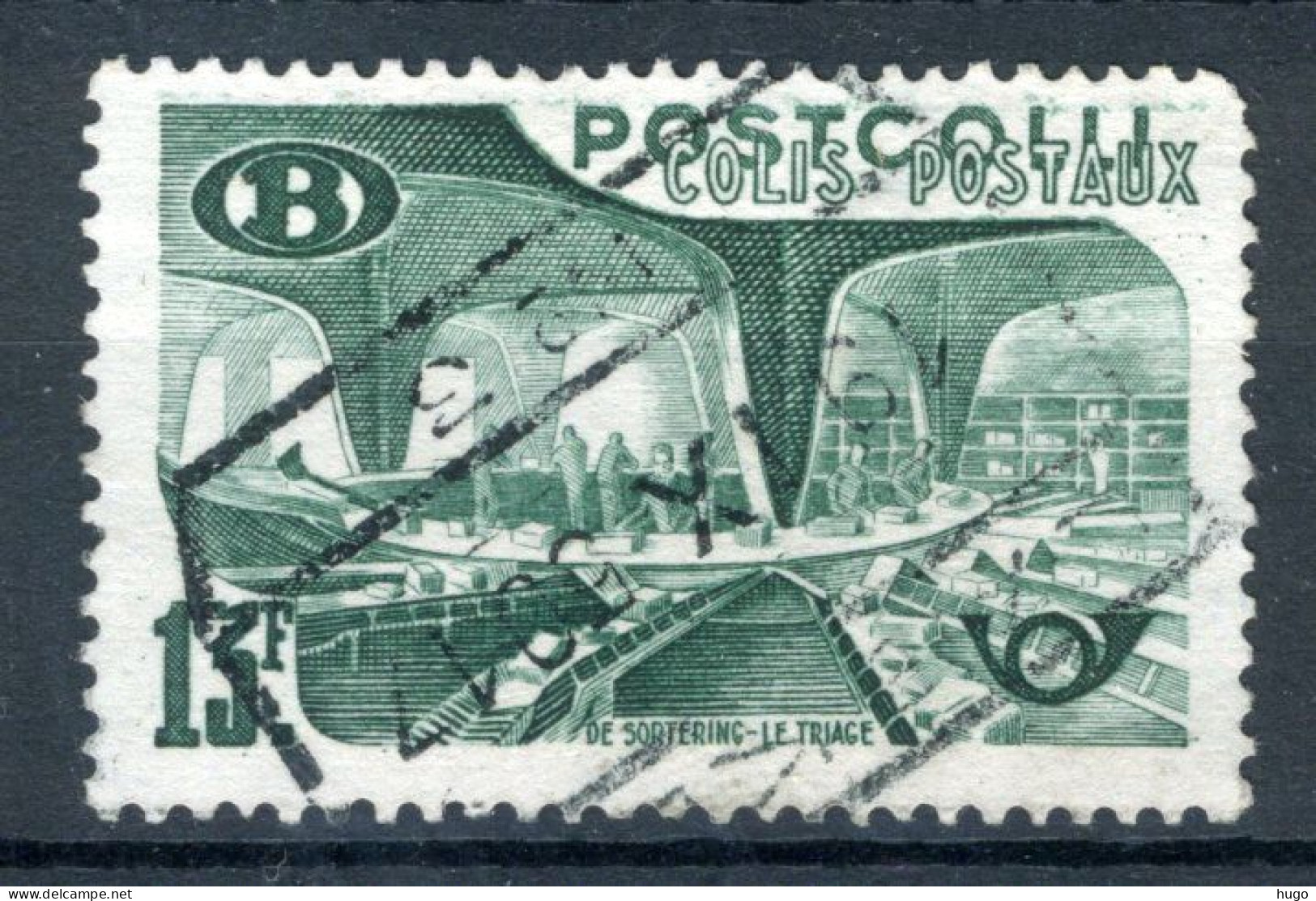 (B) TR324 Gestempeld 1950 - Postpakketzegels Hellogravure - 3 - Oblitérés