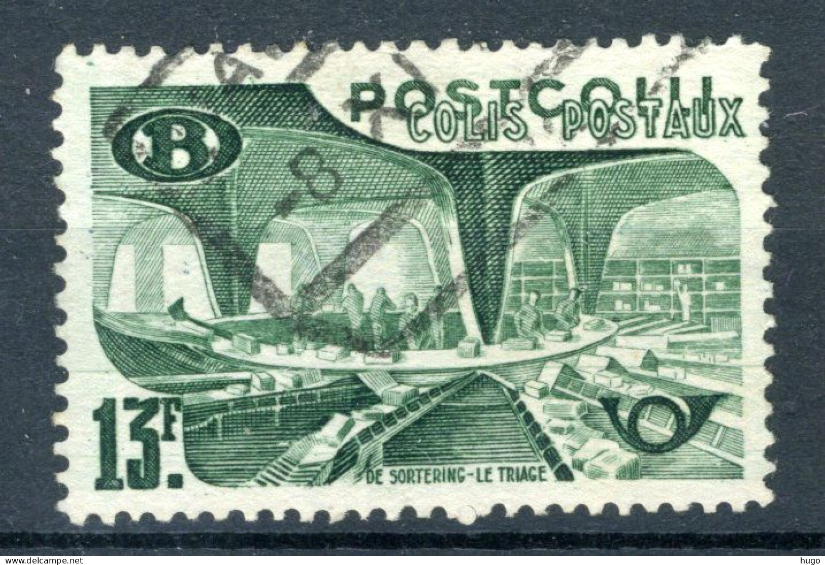 (B) TR324 Gestempeld 1950 - Postpakketzegels Hellogravure - 1 - Oblitérés