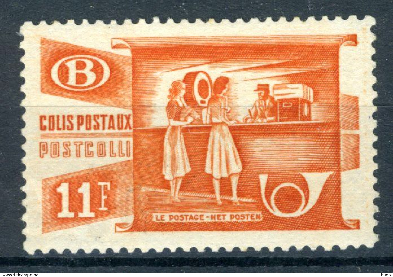 (B) TR322 MH 1950 - Postpakketzegels Hellogravure - Afgestempeld