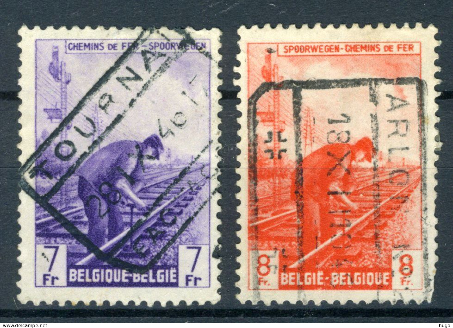 (B) TR279/280 Gestempeld 1945 - Verschillende Ambachten - 1 - Used