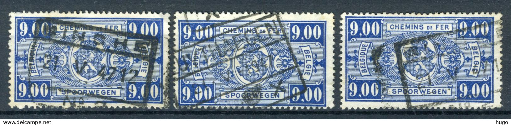 (B) TR254 Gestempeld 1941 - Rijkswapen Gewijzigde Kleuren (3 Stuks) - 3 - Gebraucht