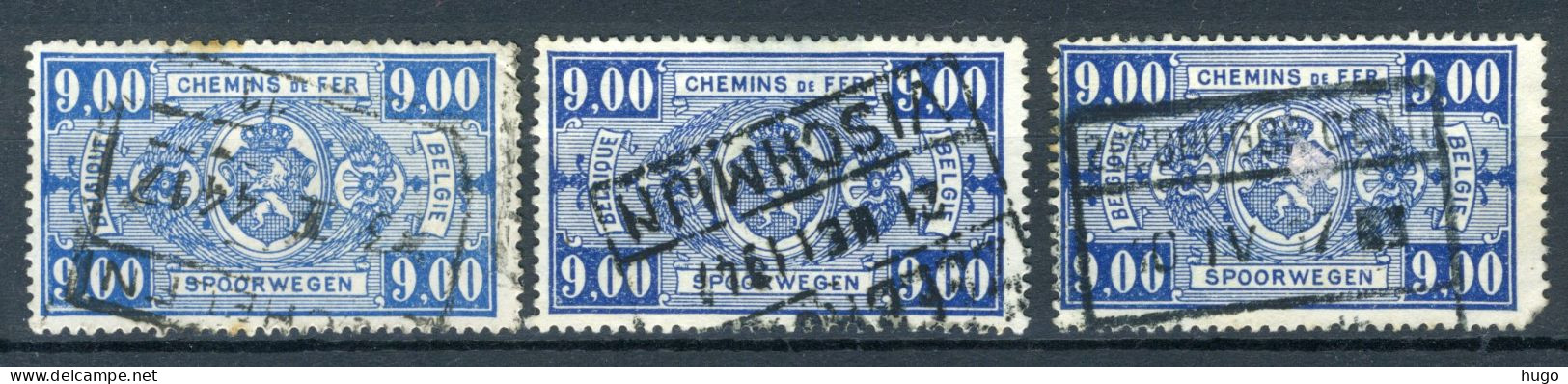 (B) TR254 Gestempeld 1941 - Rijkswapen Gewijzigde Kleuren (3 Stuks) - 2 - Used