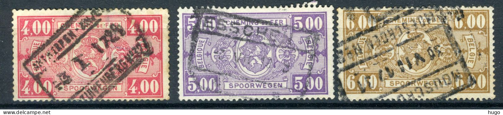(B) TR156/158 Gestempeld 1923 - Rijkswapen - 1 - Oblitérés