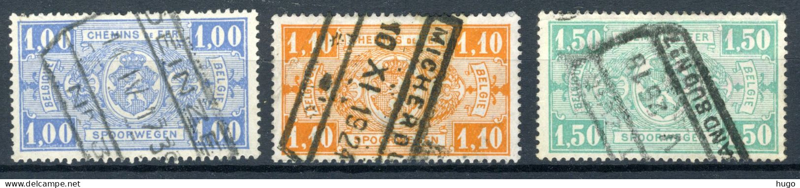 (B) TR146/148 Gestempeld 1923 - Rijkswapen  - Used