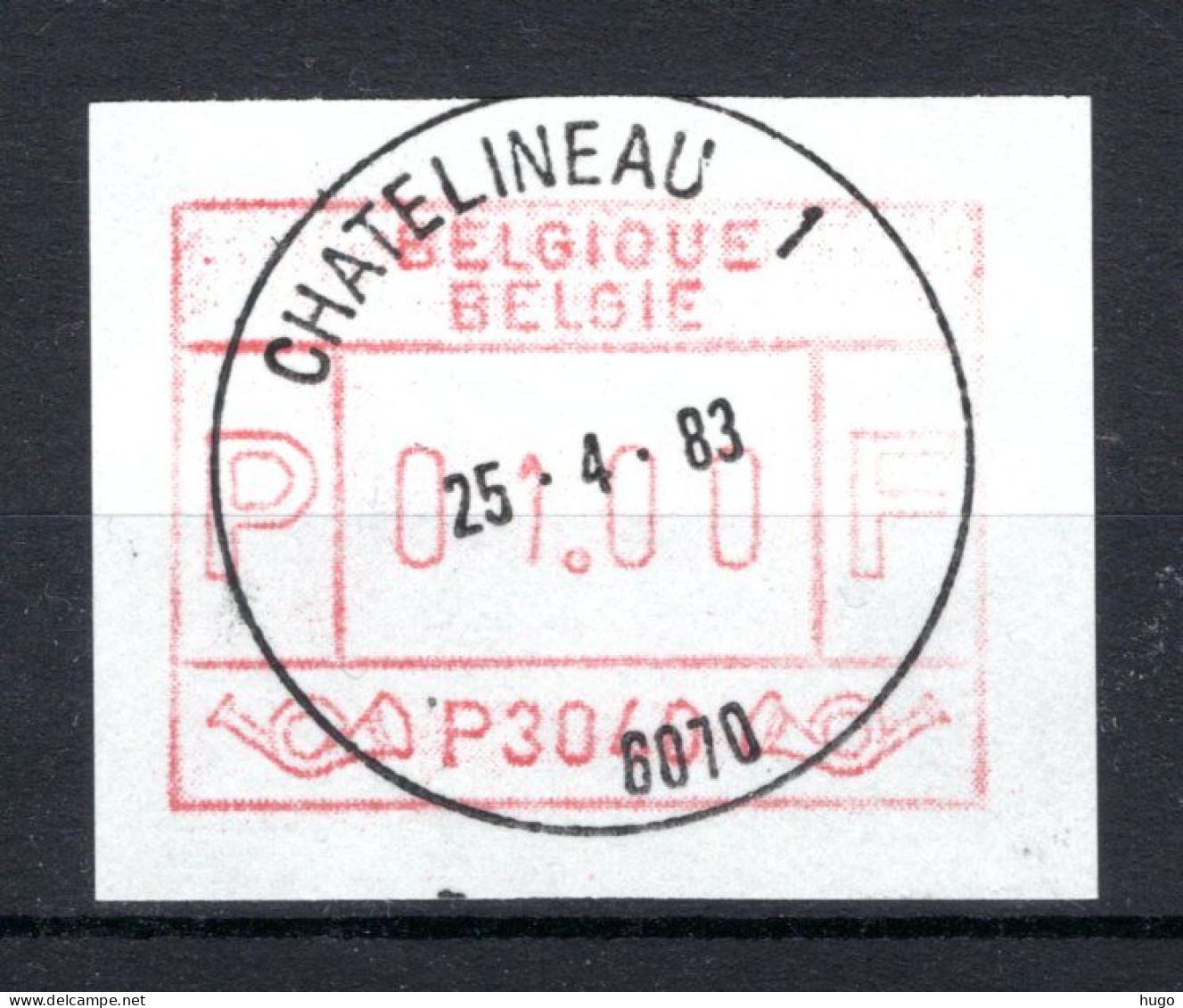 ATM 40 FDC 1983 Type I - Châtelineau 1 - Mint