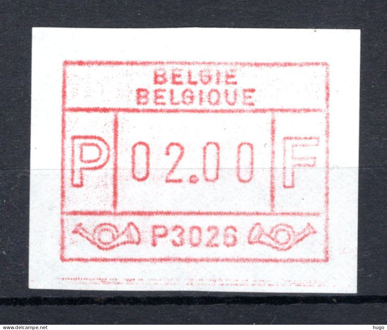 ATM 26 MNH** 1983 Type I - Ronse 1 - Neufs