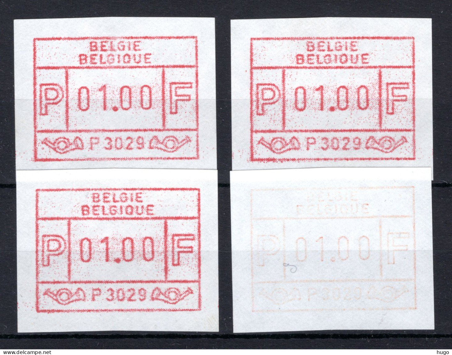 ATM 29A MNH** 1983 Type II - Tienen 1 - Neufs